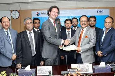 Signing ceremony — Prime Bank — senior term loan facility